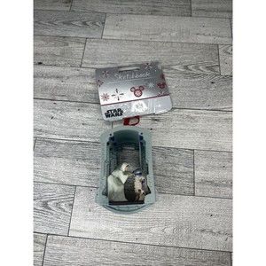 BNWT Disney Star Wars Princess Leia and R2-D2 Sketchbook Christmas Ornament